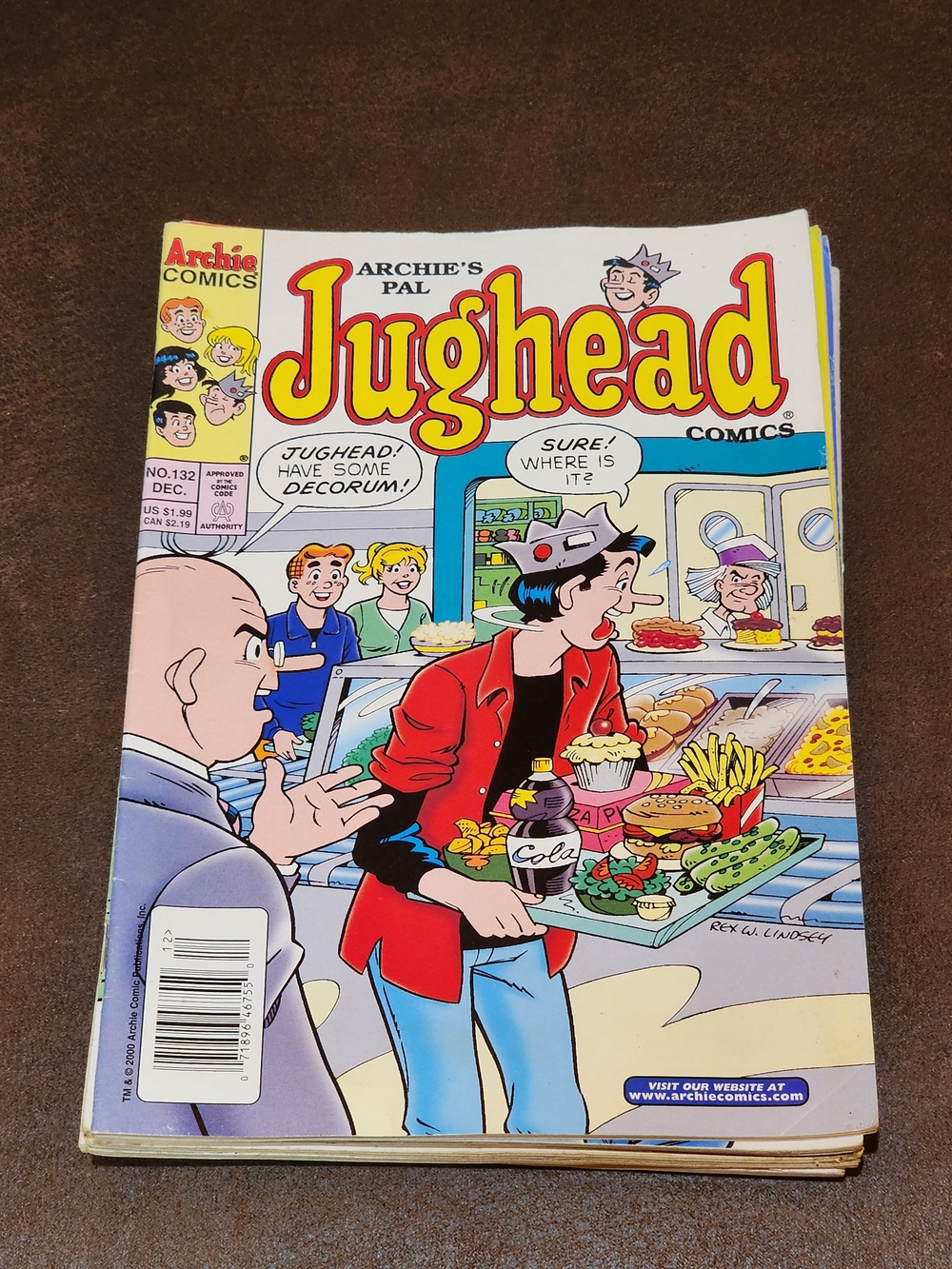 Archie Comics Jughead Issue No.132 - Multicolor Comic Book
